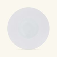 bernardaud ecume soup plate round white 27cm