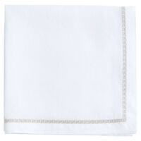 catherine denoual silver rosely linen set