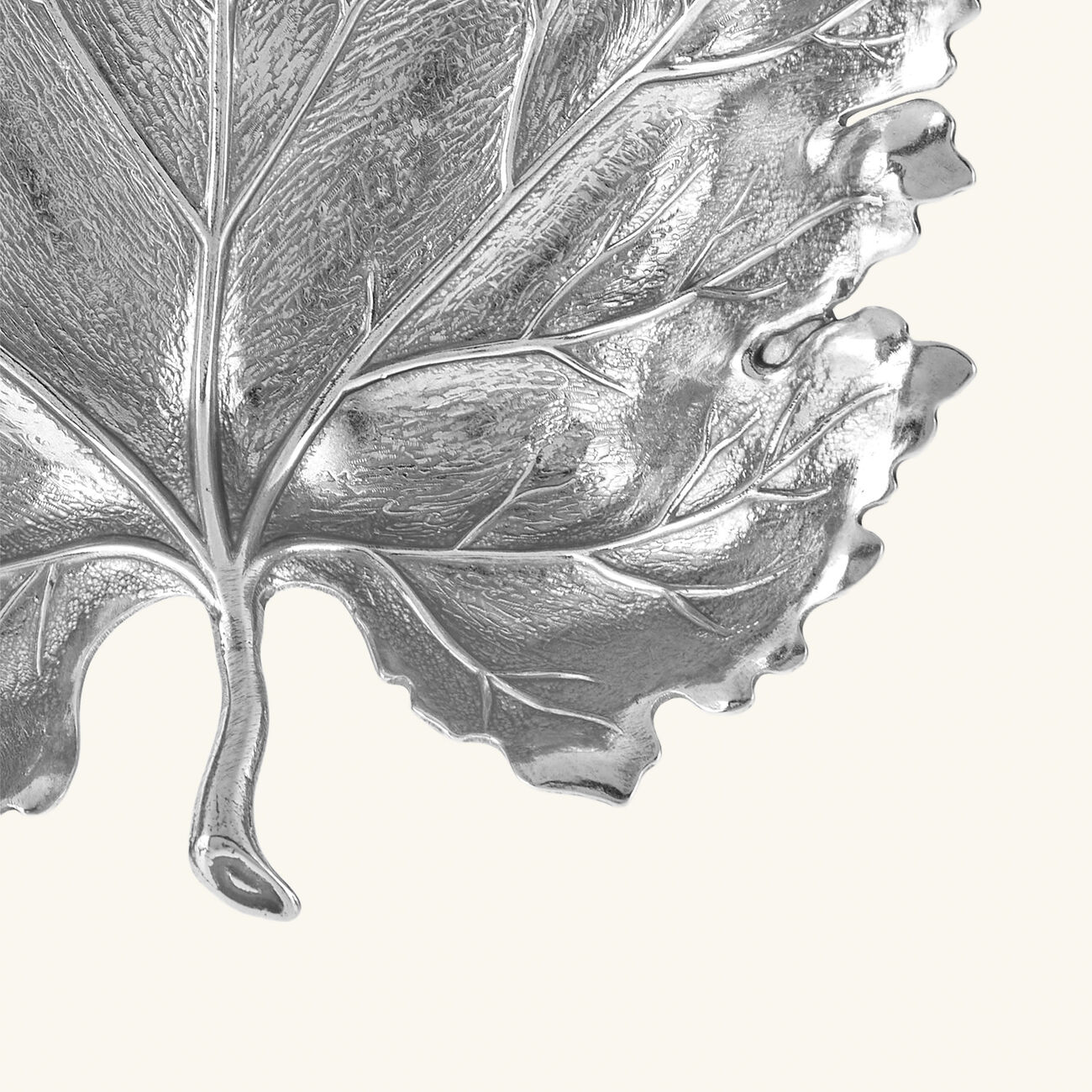 buccellati vine leaf bowl small silver