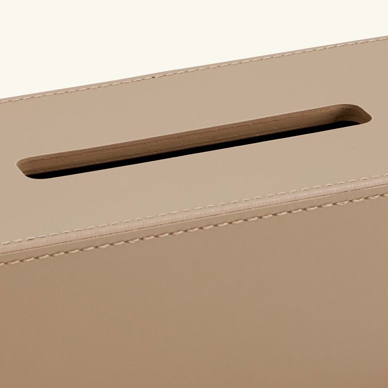 giobagnara narciso rectangular tissue box brown