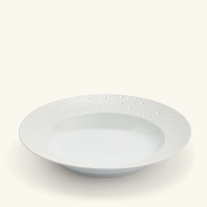 bernardaud ecume soup bowl round white 23cm