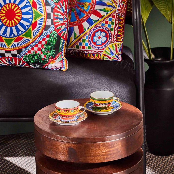dolce gabbana casa carretto sun espresso set