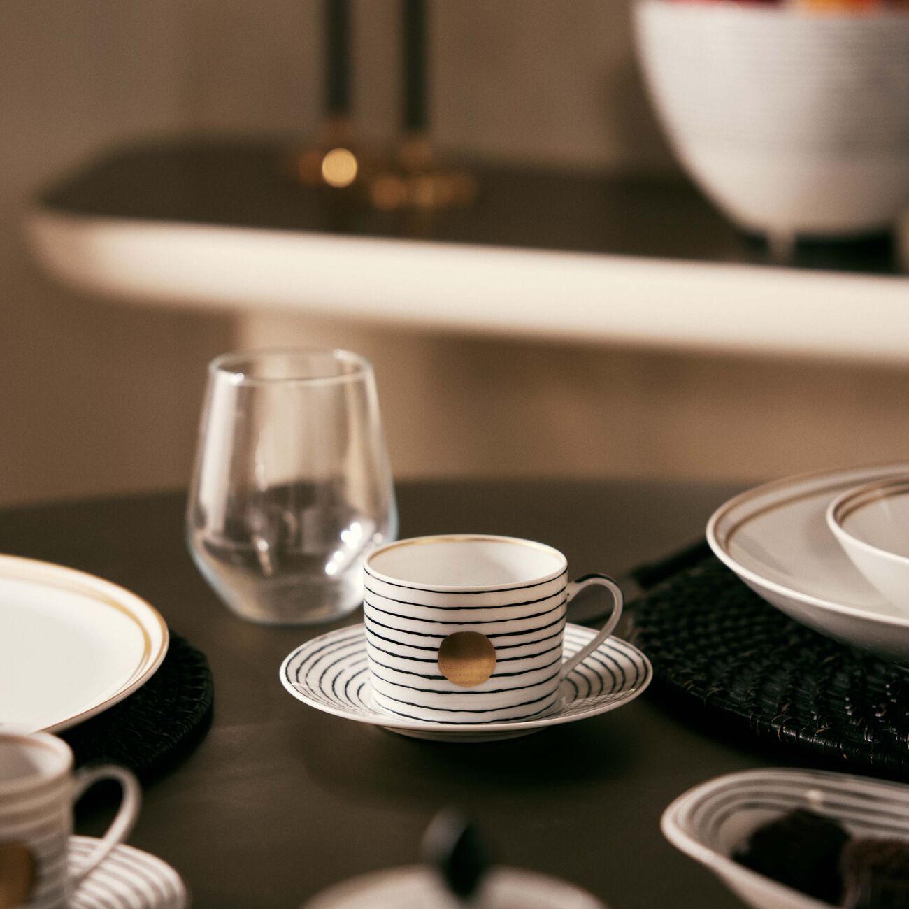bernardaud aboro tea cup saucer pattern