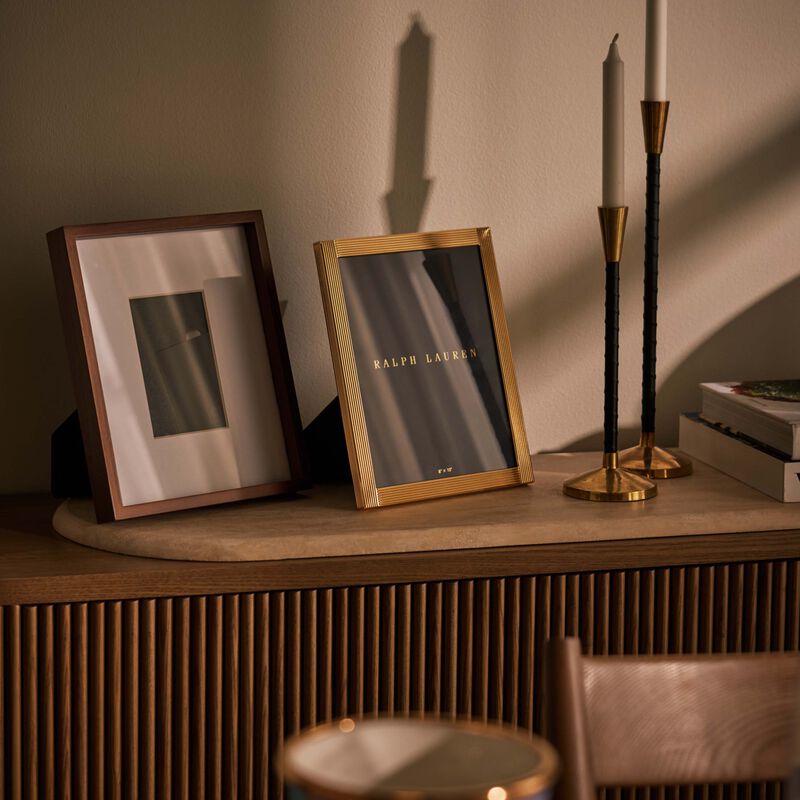 ralph lauren home luke picture frame gold 24x29cm