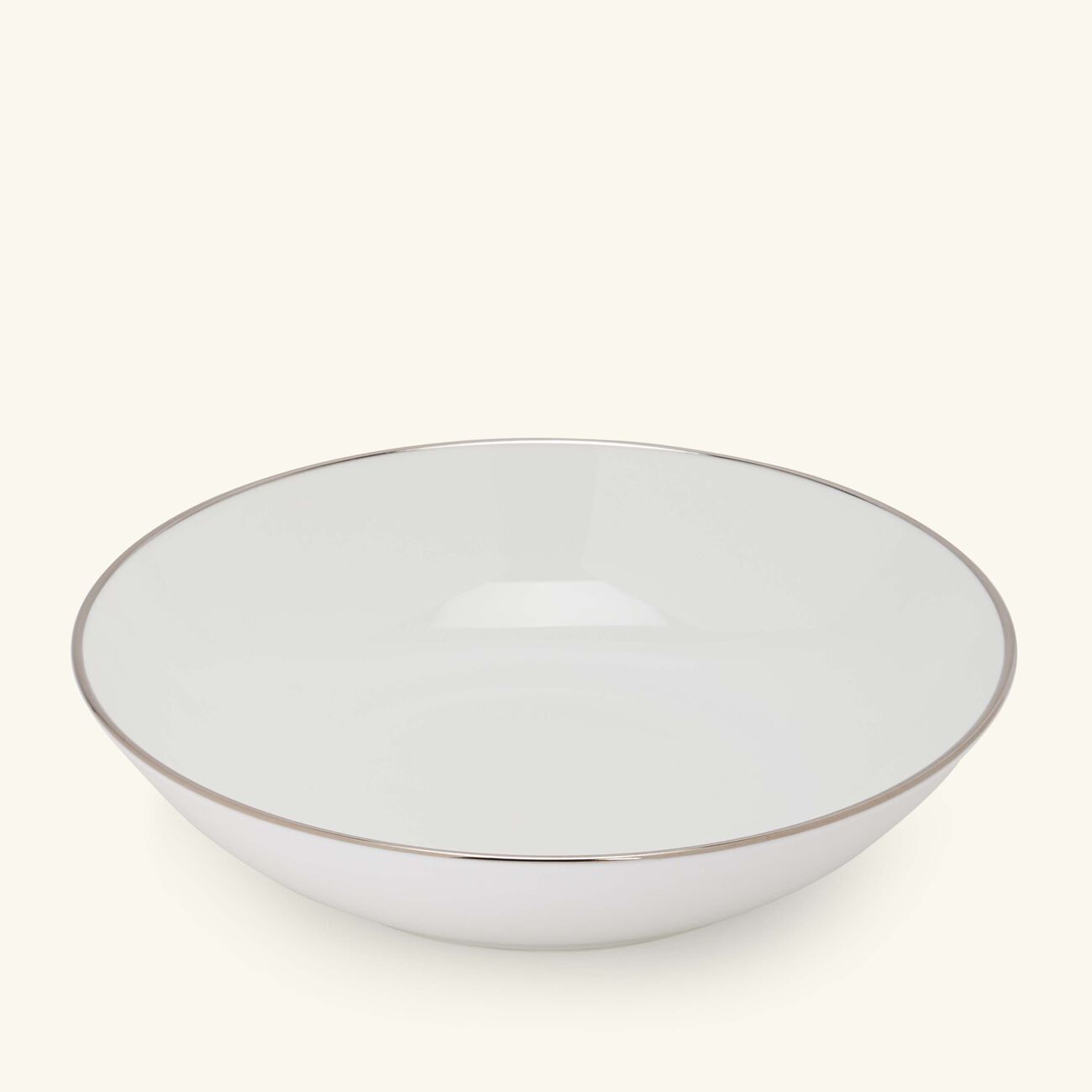 bernardaud cristal soup plate round white 19cm