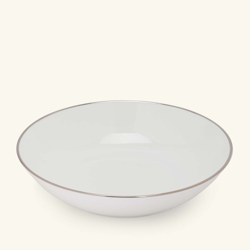 bernardaud cristal soup plate round white 19cm