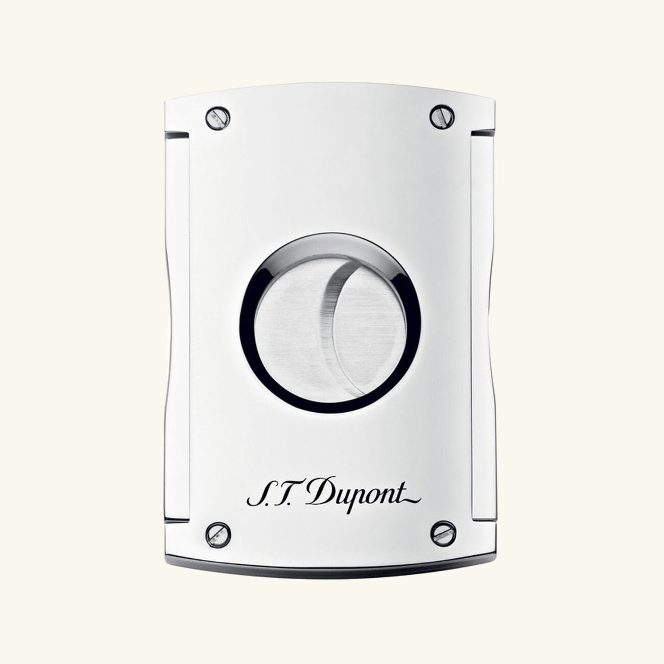 st dupont maxijet cigar cutter white