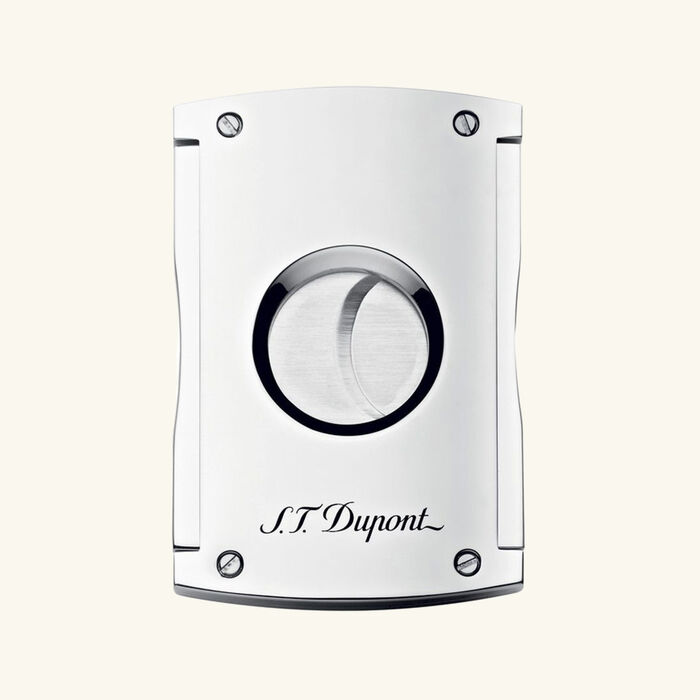 st dupont maxijet cigar cutter white