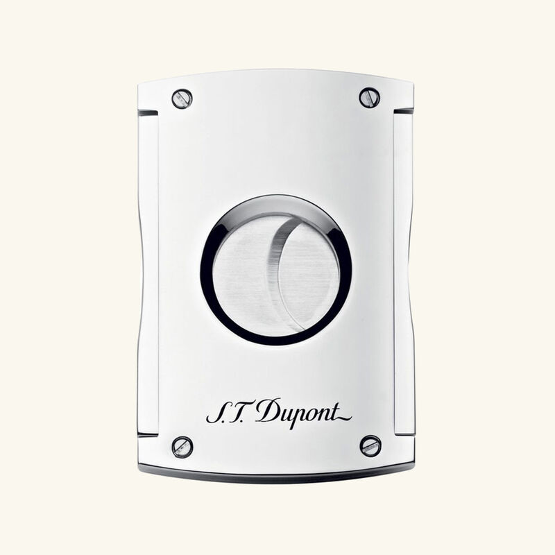 st dupont maxijet cigar cutter white