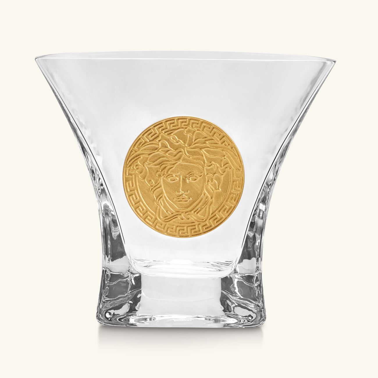 versace medusa madness vase small clear