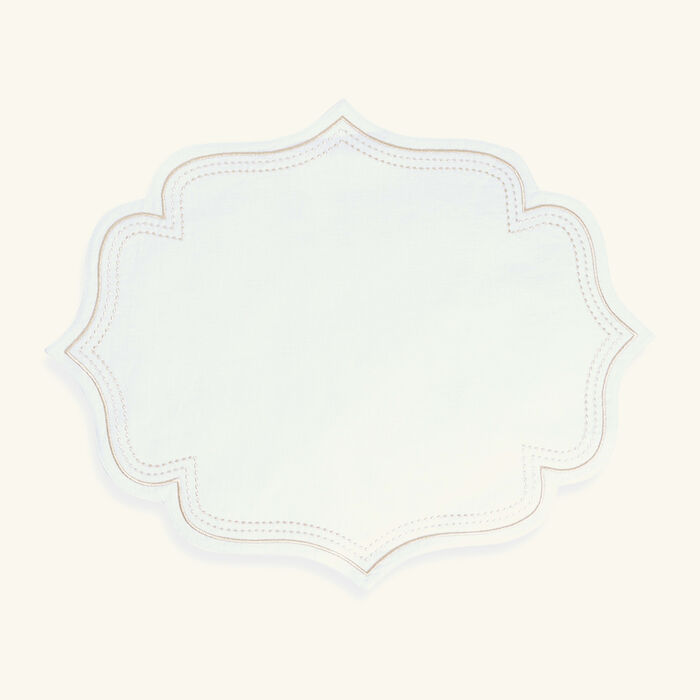 catherine denoual alcazar placemat white