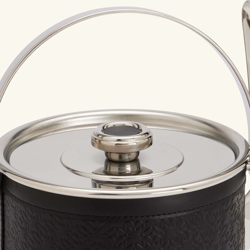 Elie Saab Monogram Ice Bucket Ebony giobagnara elie saab monogram ice bucket ebony