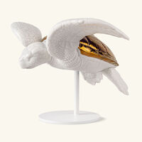 lladro sea turtle i sculpture small white