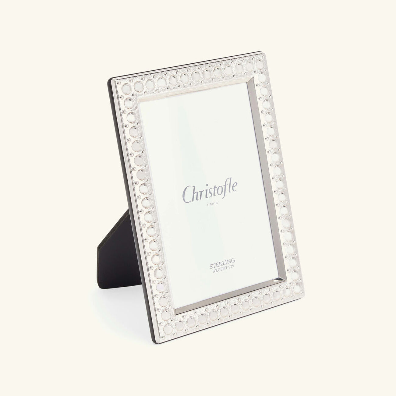 christofle perles picture frame silver 10x15cm