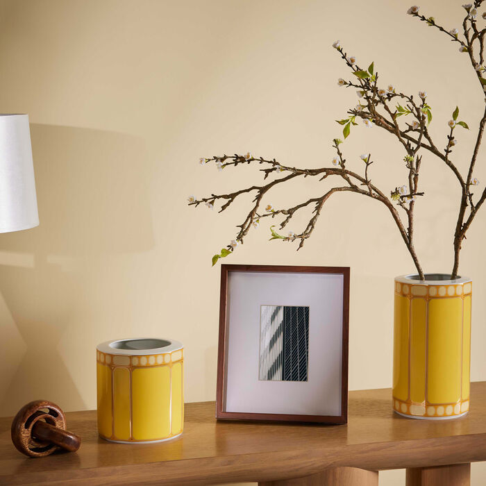 rosenthal signum jonquil vase small yellow