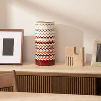 missoni home iconic vase round large multicolor