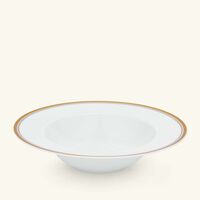 bernardaud gage soup plate round white 22cm