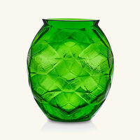 lalique tortue vase medium green