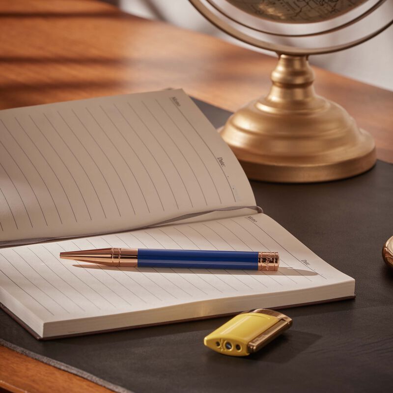 قلم حبر جاف (بولبوينت) دراجون دي-إنيشال أزرق اس تي دوبون قلم حبر جاف بولبوينت دراجون دي إنيشال أزرق