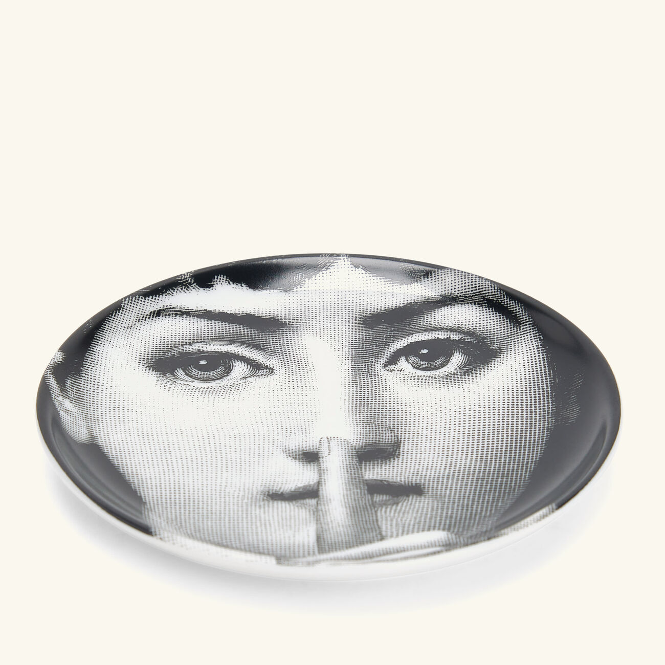 Tema e Variazioni No.334 Coaster Grey fornasetti tema e variazioni no 334 coaster grey