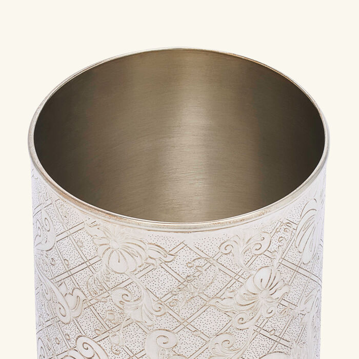christofle jardin d eden pencil cup silver plated