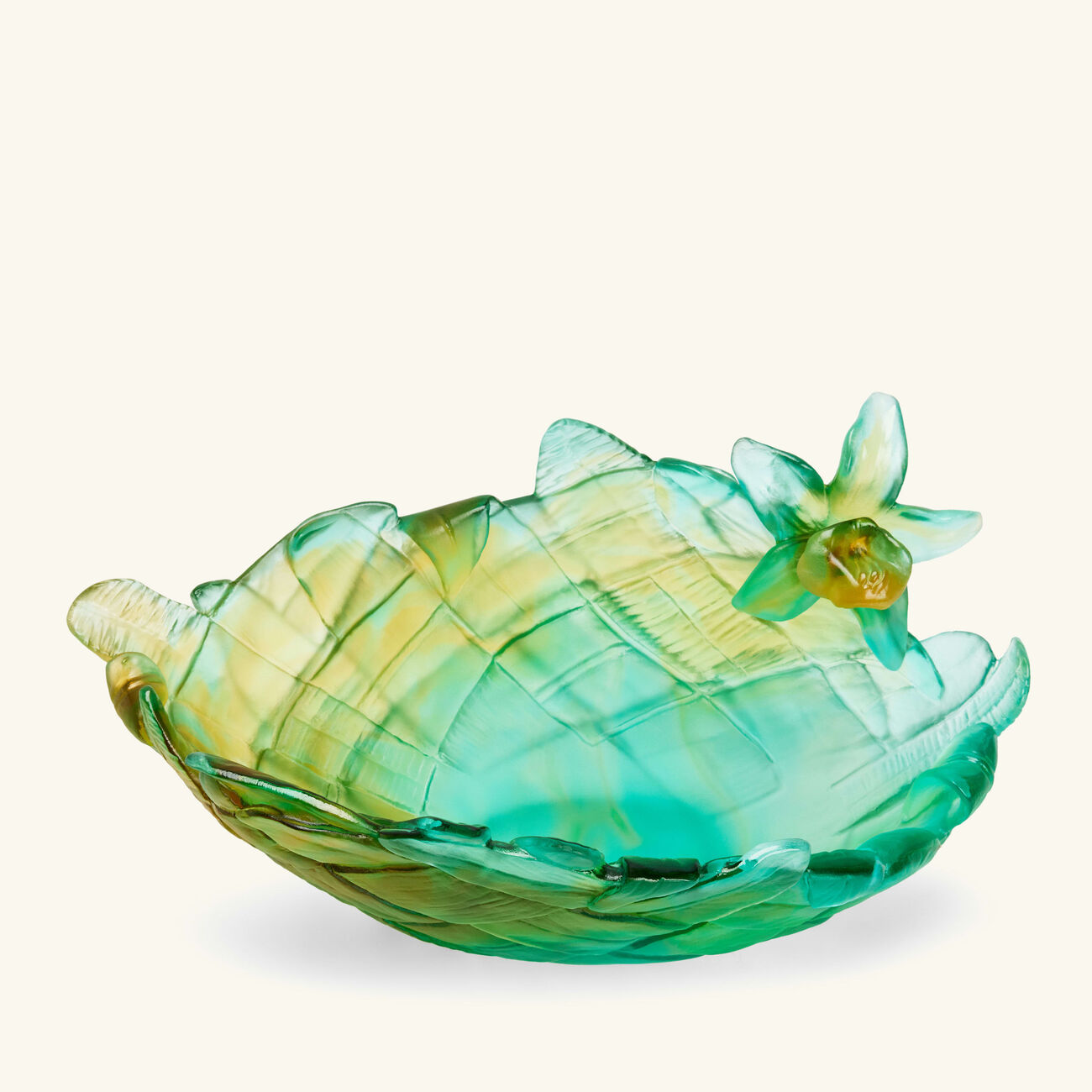 دوم قطعة ديكور مركزية تريساج خضراء