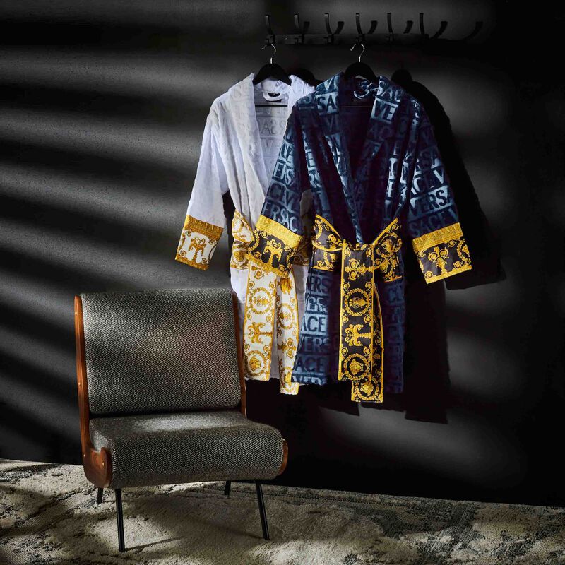 ثوب الحمام آي لاف باروك أسود large