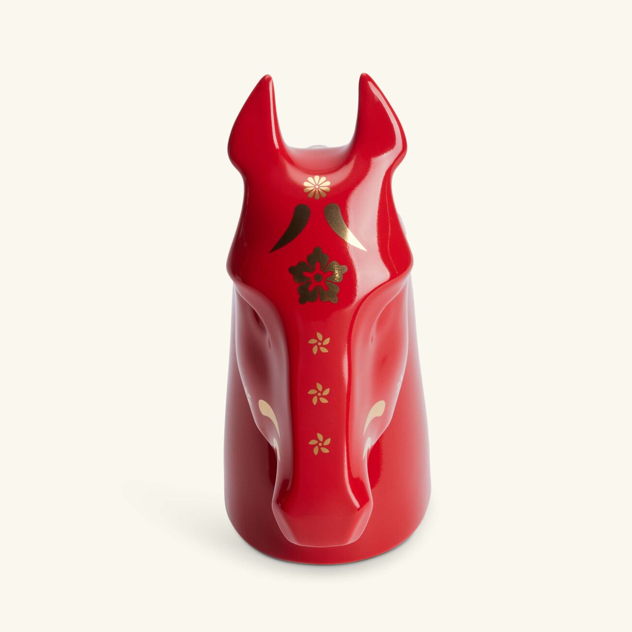 lladro the horse sculpture small red