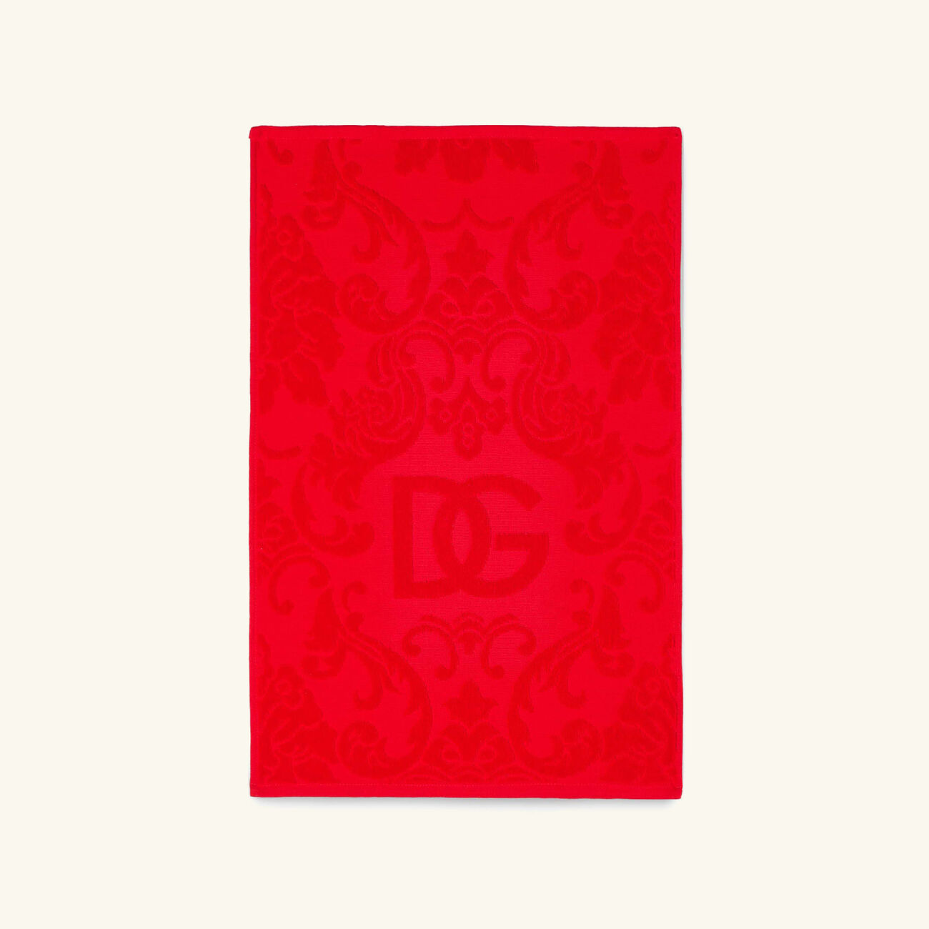 dolce gabbana casa cotton towels red set of 5