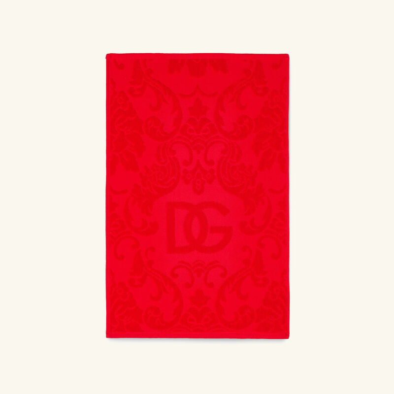 dolce gabbana casa cotton towels red set of 5