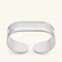 christofle open marie rose napkin ring silver