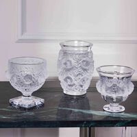 lalique dampierre vase mini clear