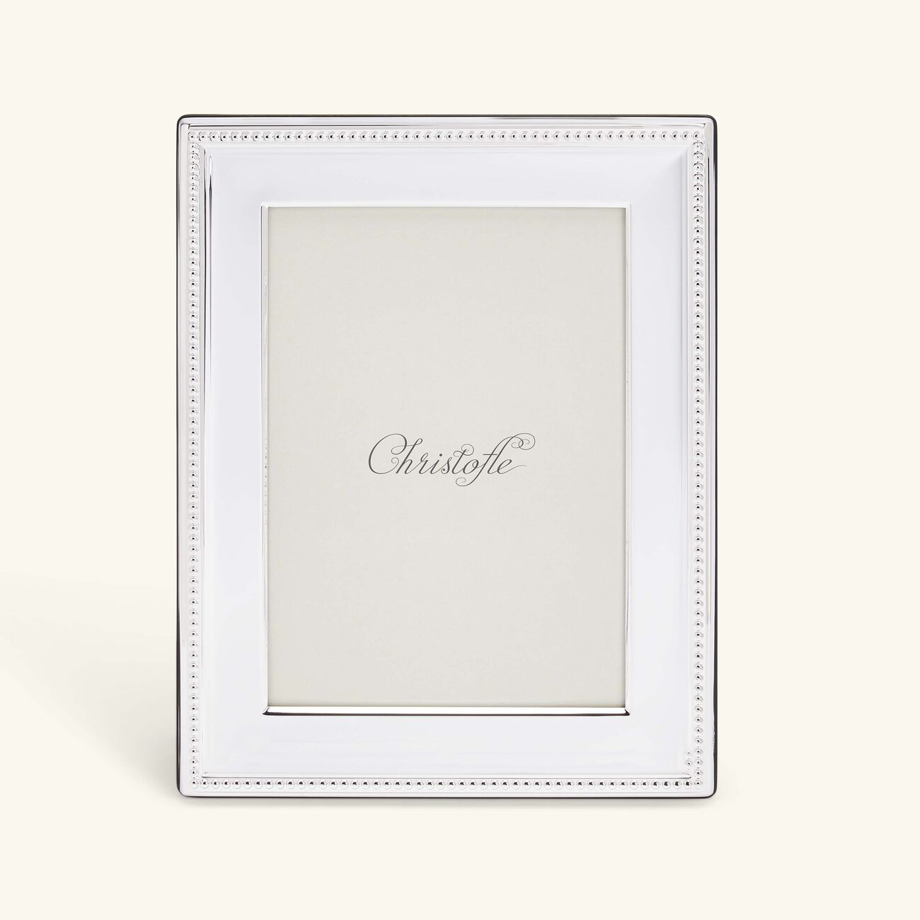 christofle إطار صور بيرلز فضي 13   18 سم