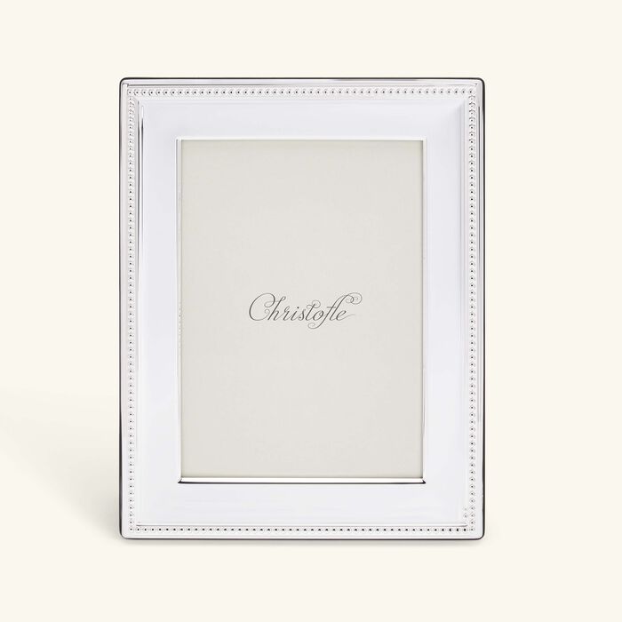christofle إطار صور بيرلز فضي 13   18 سم