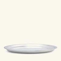 christofle malmaison serving tray round medium silver plated