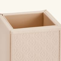 giobagnara elie saab monogram pen holder torrone beige