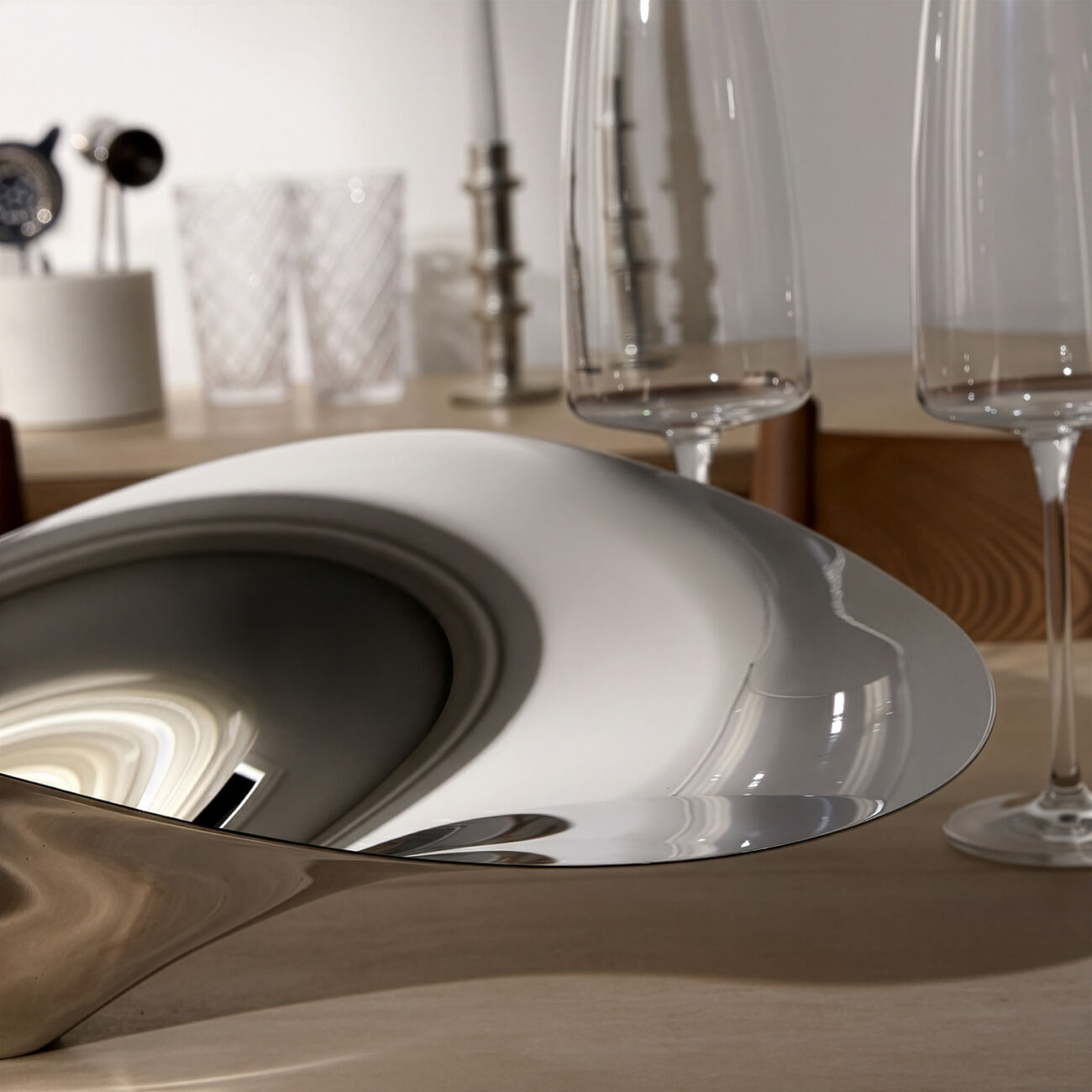 Indulgence Serving Tray Clear georg jensen indulgence serving tray clear