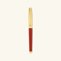 st dupont eternity fountain pen red