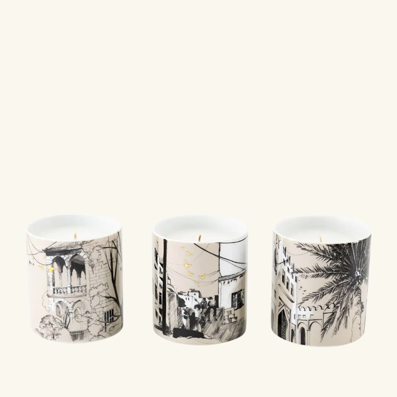 Naseem Trio Candle Gift Set silsal naseem trio candle gift set