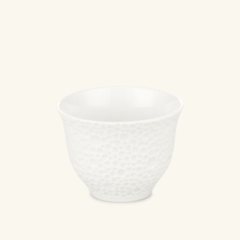 Ecume Arabic Coffee Cups White Set Of 2 bernardaud ecume arabic coffee cups white set of 2
