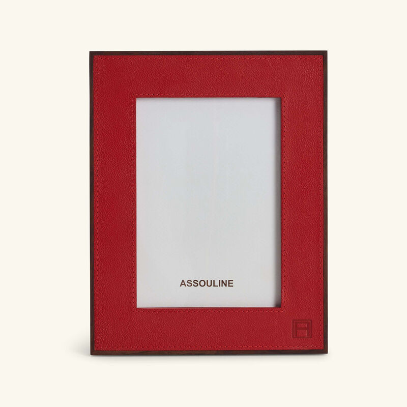 Heritage Frame Red 24x19 cm assouline heritage frame red 24x19 cm