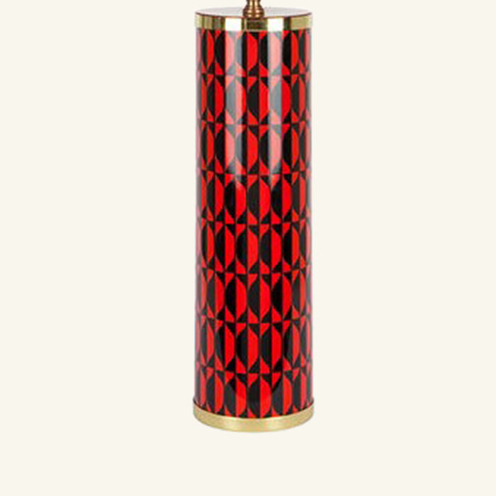 fornasetti cylindrical pleated lampshade