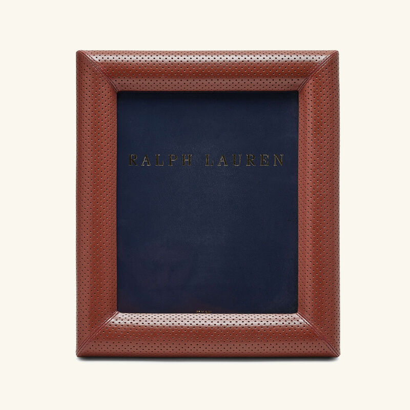 ralph lauren home durham picture frame brown 20x25cm