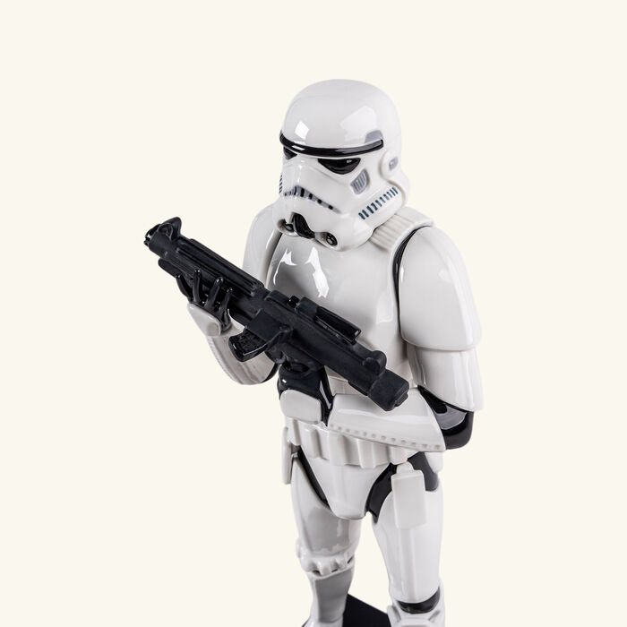 lladro stormtrooper sculpture large white limited edition