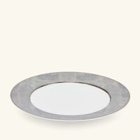 Sauvage Dinner Plate Round Grey 26cm bernardaud sauvage dinner plate round grey 26cm