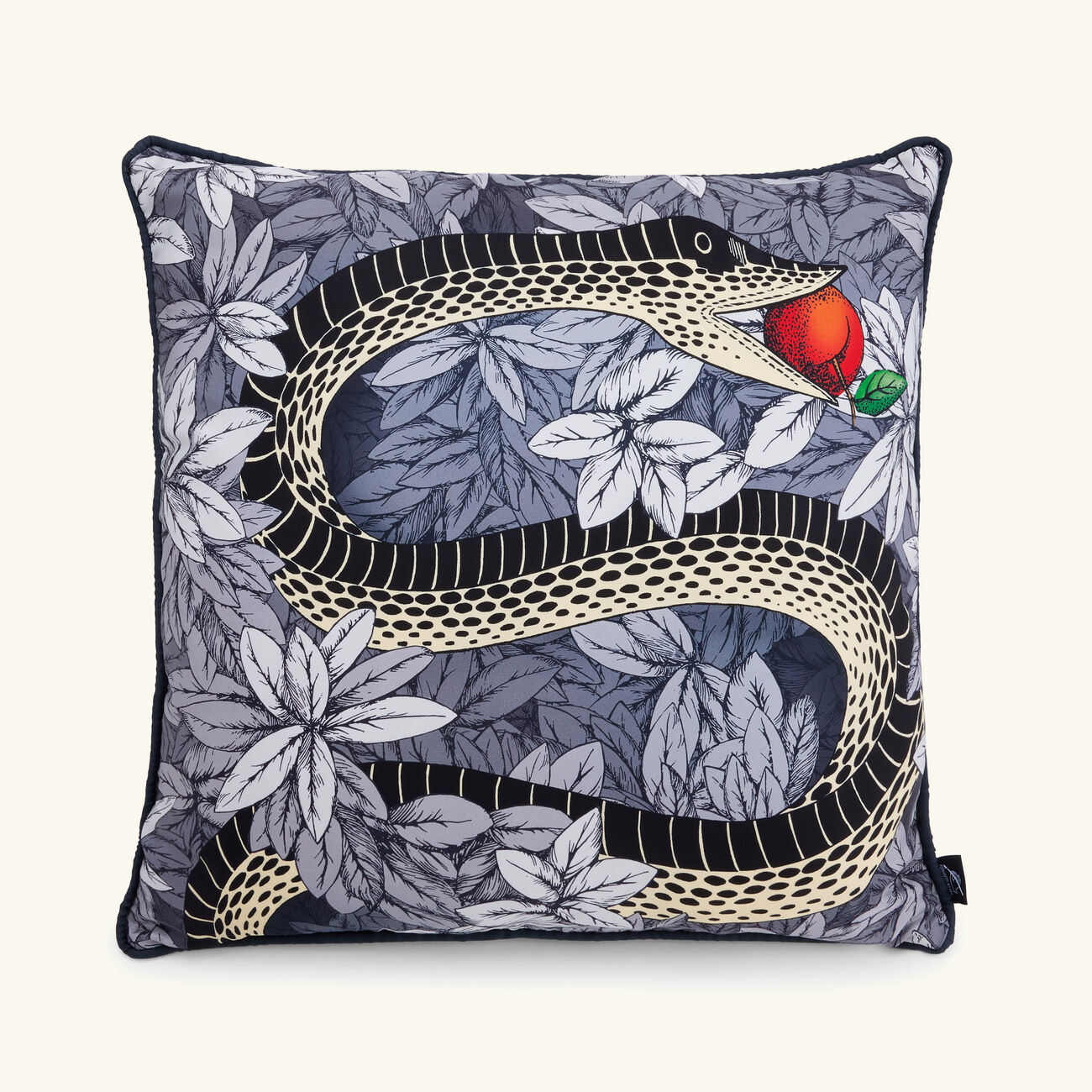 fornasetti peccato originale silk pillow