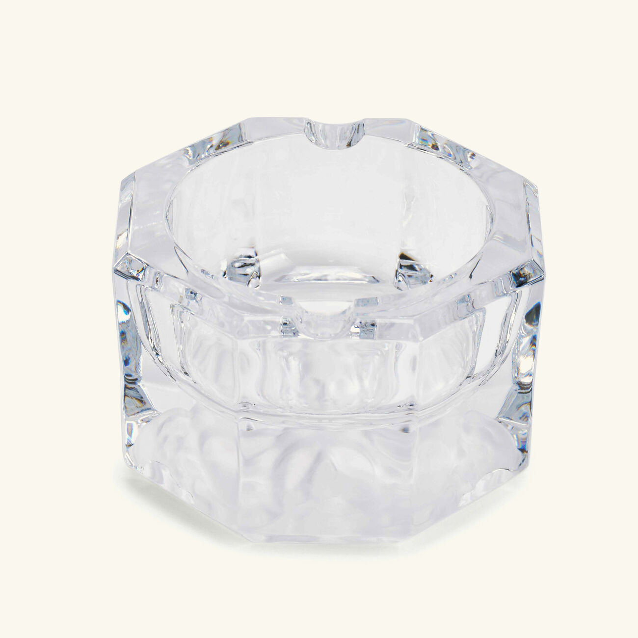 versace medusa lumiere ashtray octagonal mini clear