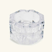 versace medusa lumiere ashtray octagonal mini clear