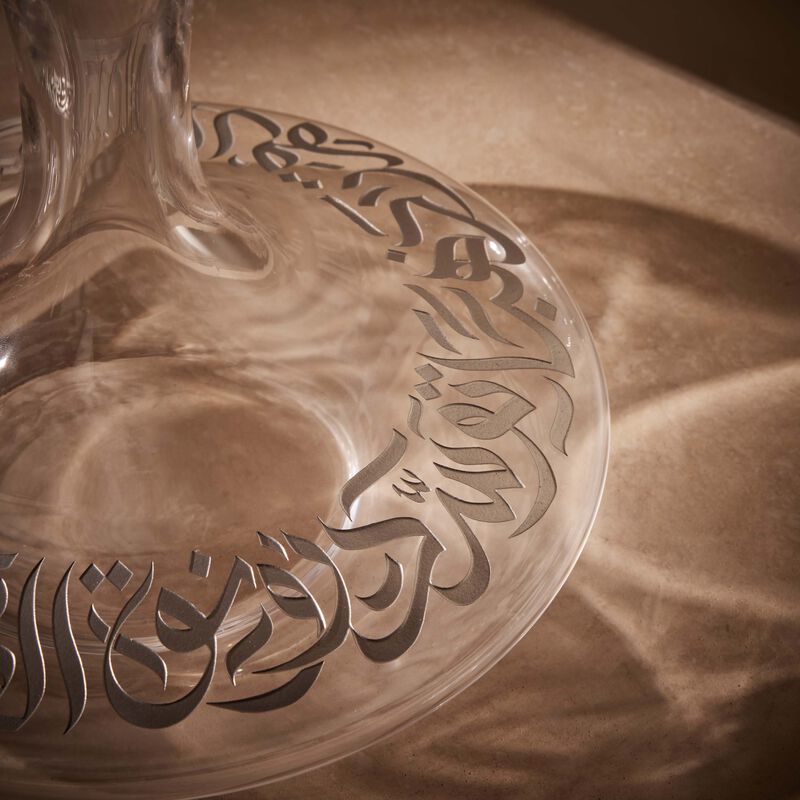 dimlaj qamar vase small clear