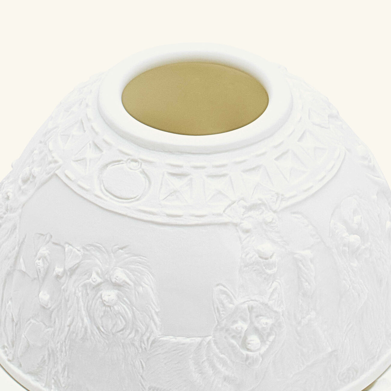 bernardaud dogs lithophanie